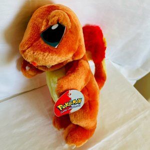 Vintage POKEMON Plush Charmander. NWT